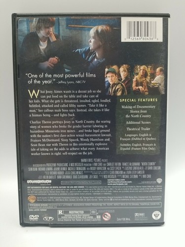 North Country DVD Charlize Theron Sissy Spacek Woody Harrelson steel mill - Picture 8 of 12