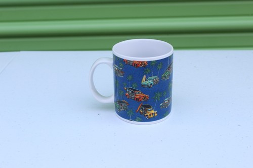 Taza de café coleccionable Island Heritage Woodies de Eddy Y Artwork 2002 - Imagen 3 de 5