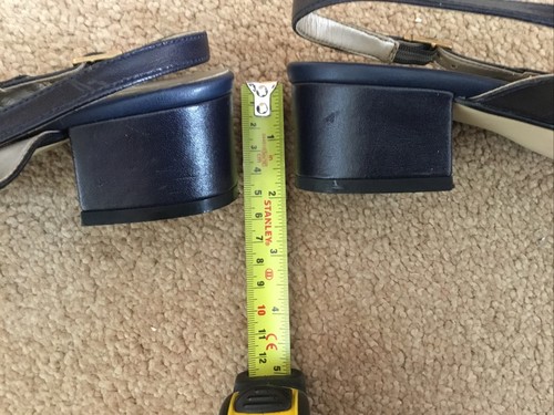 Lotus Sandals Sling Back Size 4 Black - Picture 9 of 10
