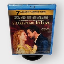 SHAKESPEARE IN LOVE (Blu-ray Disc, 2012) -NEW Gwyneth Paltrow Geoffrey Rush