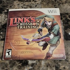 Link's Crossbow Training (Nintendo Wii, 2007) Complete with Manual 