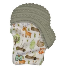 Baby Teething Mitten, Munch Mitt Baby Chew Toy - Protects Hands from Chewing S