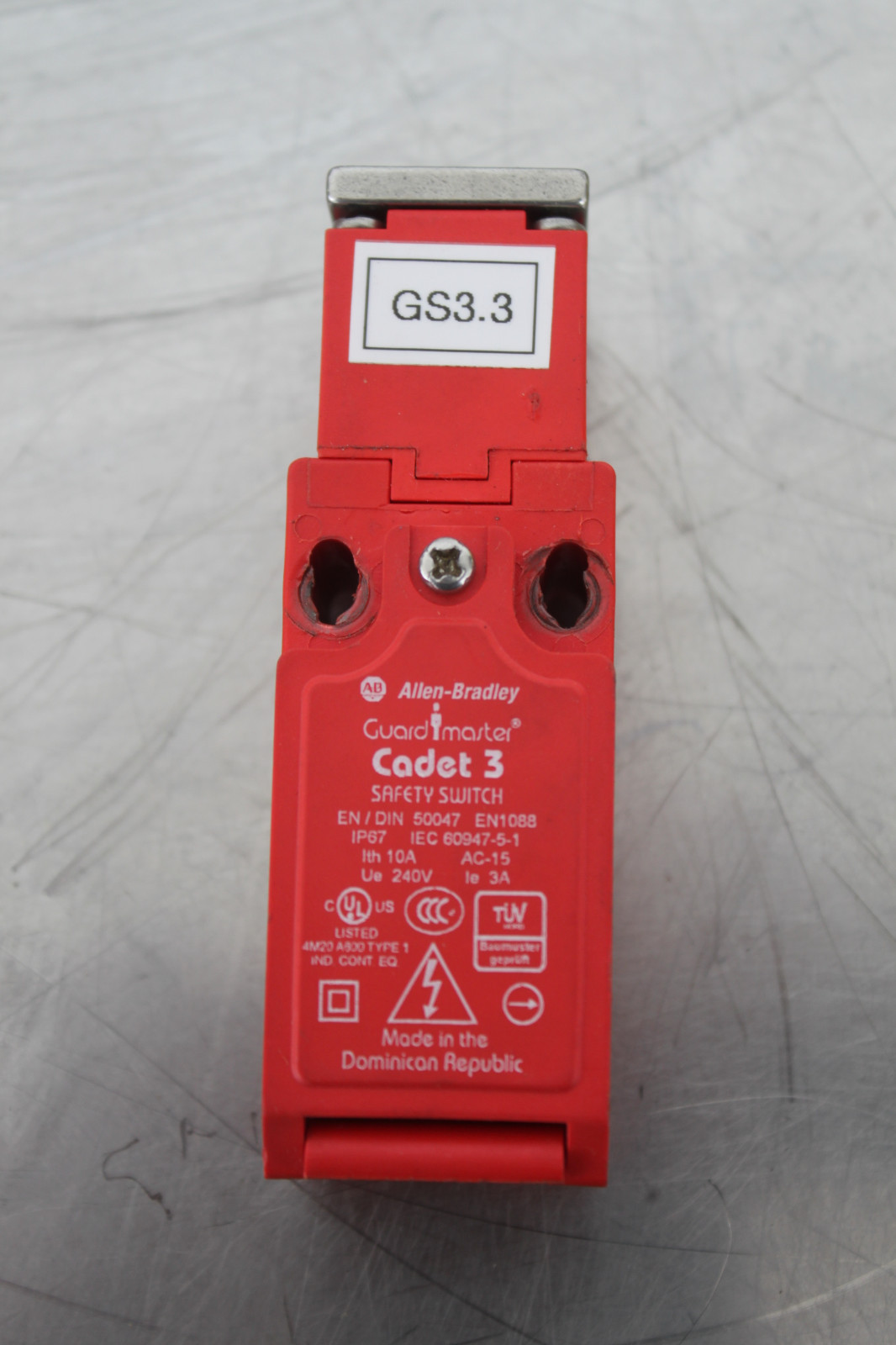 ALLEN BRADLEY AB GUARDMASTER CADET 3 SAFETY SWITCH 2 eBay