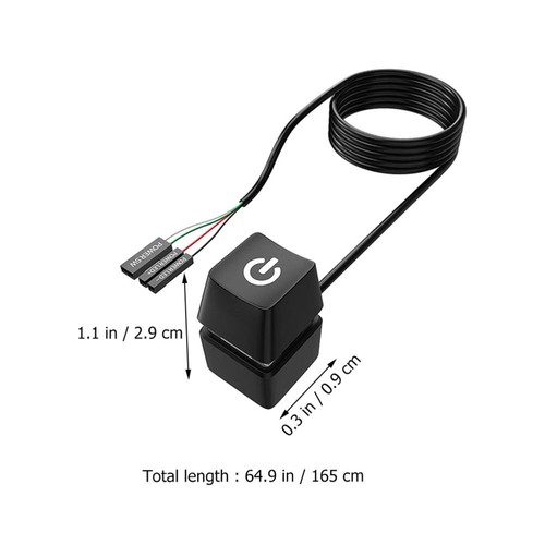 Computer Accessory Computer Power Supplies On Off Pc Power Button - Afbeelding 8 van 12