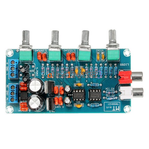 NE5532 HIFI OP-AMP Amplifier Preamplifier Volume Tone EQ Control Board DIY Kits - 第 26/26 張圖片
