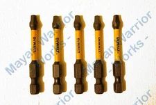DeWALT DWA2SQ2IR SQ2 #2 Square Impact Ready Power Bit - 2" - Flextorq - 5 each