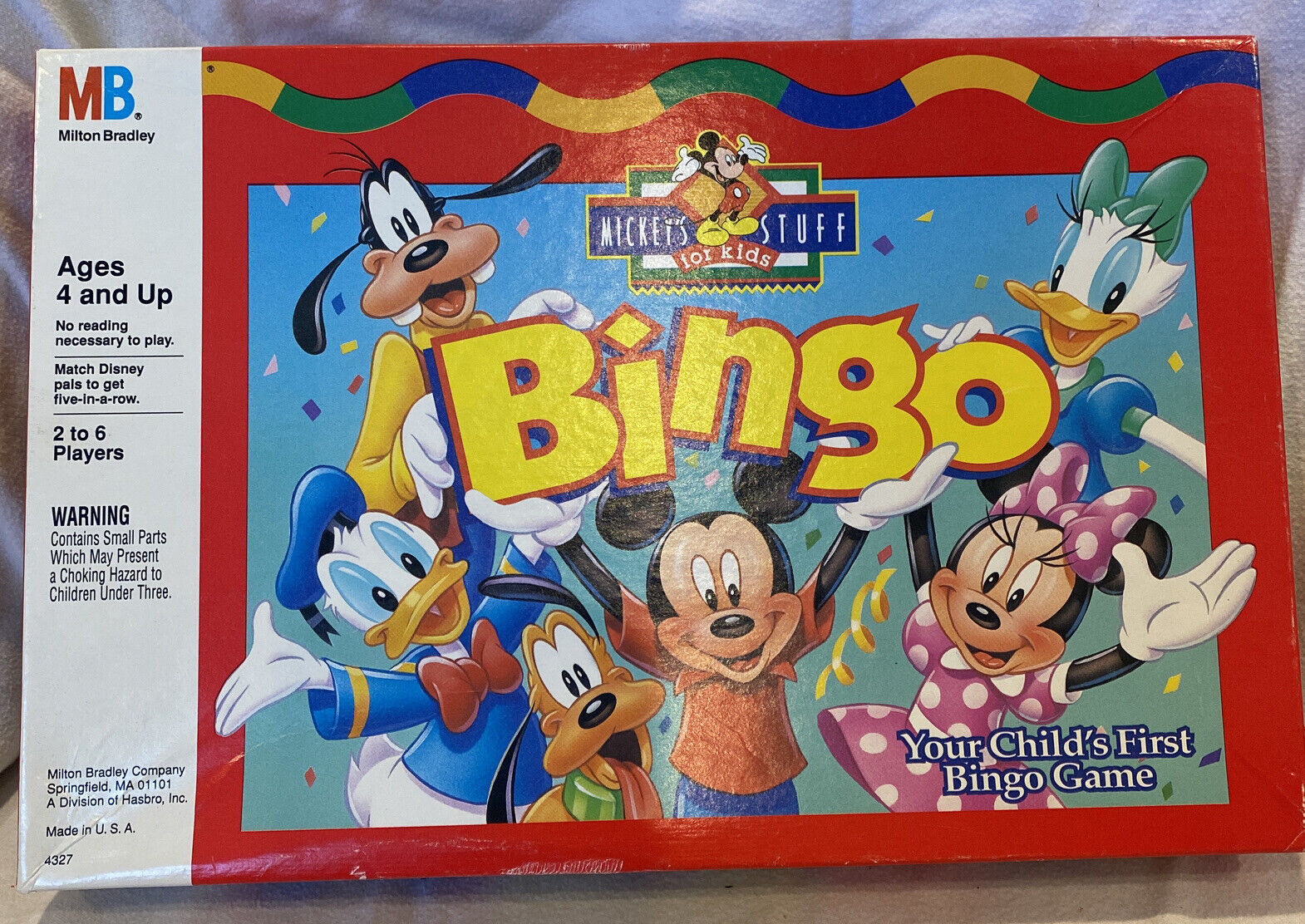 Mickey Mouse Clubhouse Bingo Card