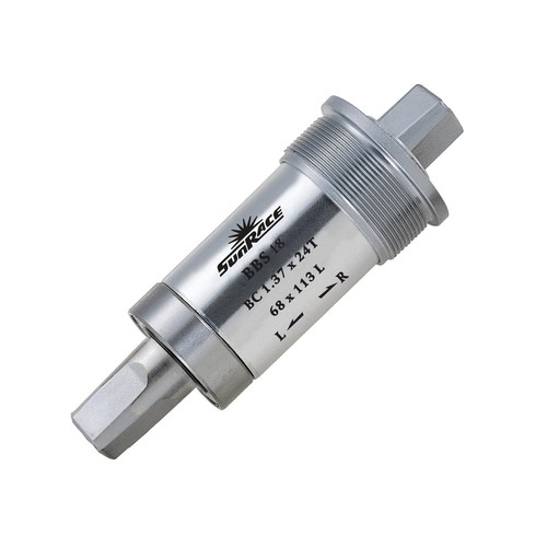 SunRace BBS18 Sealed Cartridge Bearing Bottom Bracket 68mm Steel Axle 103mm - Picture 3 of 7