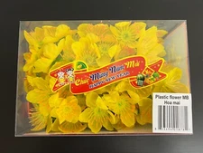 Tet & Lunar New Year HOA MAI TET Ochna Integerrima Yellow Plastic Flowers Box