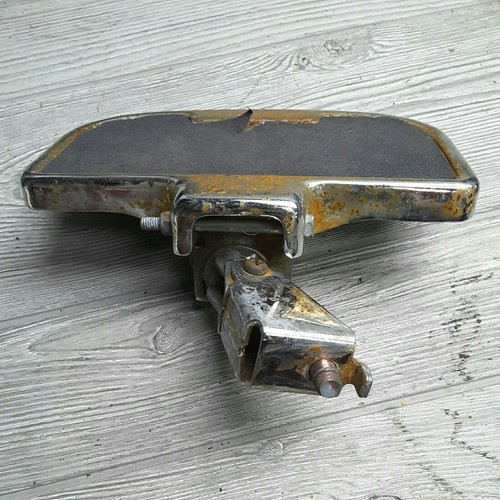 1982 82 80-83 HONDA GL1100 1100 A GOLDWING LEFT PASSENGER FOOT PEG / FLOOR BOARD - Picture 3 of 12