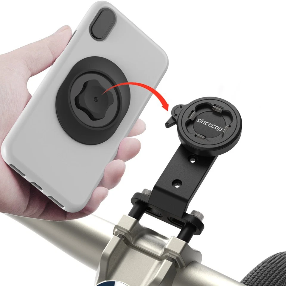Mountain Bike Stem Phone Holder-Out Front Bicycle Mount for Action Cameras&Light - Image 2 of 4