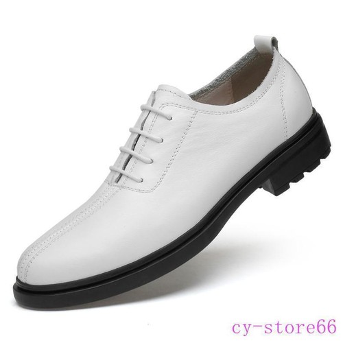 Herren Elegant Formell Schnürschuhe Büro Business Leder Naht Arbeitsschuhe Abend 2024