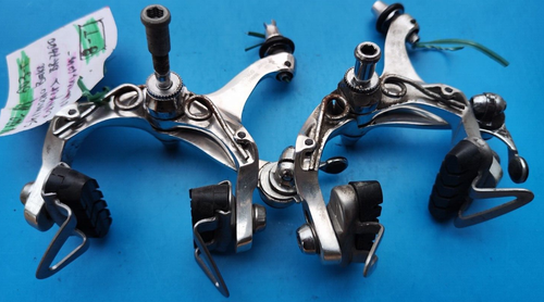 OLD VERSION SHIMANO DURA ACE 7400 VIA BRAKE CALIPERS FRENI BICI VINTAGE - Picture 14 of 19