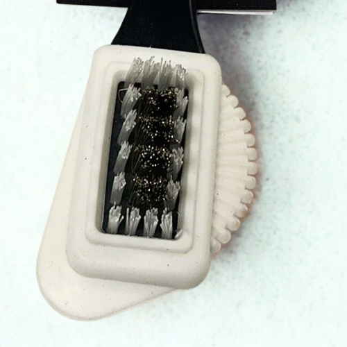 Suede Multipurpose Brush 3 in 1 Cleaning Brush Suede Leather Nubuck Shoes Boot - Picture 8 of 9