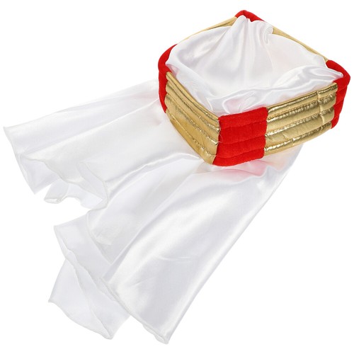 Cosplay Hut Rollenspiel Araber Requisite Kostüm Hüte Kopfbedeckung für Herren - Bild 11 von 12