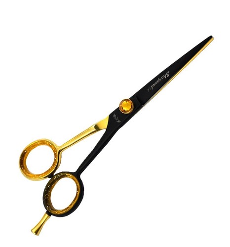 New Professional Barber Hairdressing Scissors Set Gold Edition & Kit 6" - Picture 2 of 5