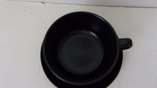 Starbucks 2008 Black Mermaid 18 oz. Taza de sopa con platillo - Imagen 2 de 5