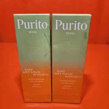 2 PACK PURITO SEOUL Daily Soft Touch Sunscreen SPF50 60mL KBeauty Exp:03/2028