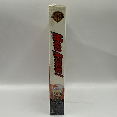 MARS ATTACKS! VHS Original 1997 Warner Home Video Watermark New Sealed - Picture 2 of 8