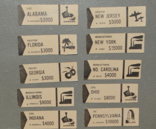 replacement parts BIG BUSINESS game - Transogram 1954 - YOU PICK - Picture 20 of 43