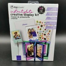 Digipower Instant Photo Creative Display Kit 14 & Photo Album for 64 Pics New