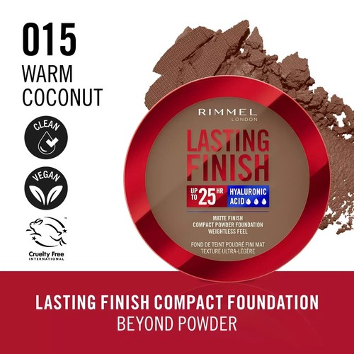 Rimmel 25HR Foundation LSF 20 Hyaluronsäure Long Wear Full Coverage - NEU - Bild 36 von 39