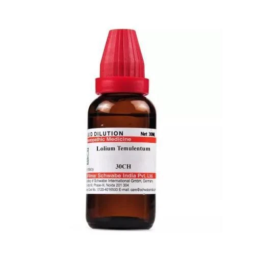 Willmar Schwabe India Homeopathic Lolium Temulentum Dilution 30ml