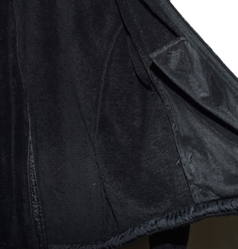 The North Face Black Faux Fur Womens Full Zip Jacket Size S/P - Picture 9 of 12