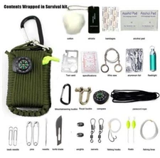 29 in 1 SOS Emergency Equipment bag field survival box