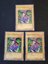 YuGiOh 3 x Saggi The Dark Clown Metal Raiders MRD-066 1st Edition LP/NM