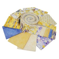 Camelot Fabrics - Welcome to Our Hive - Jellyroll 2 1/2" strips quilt fabric