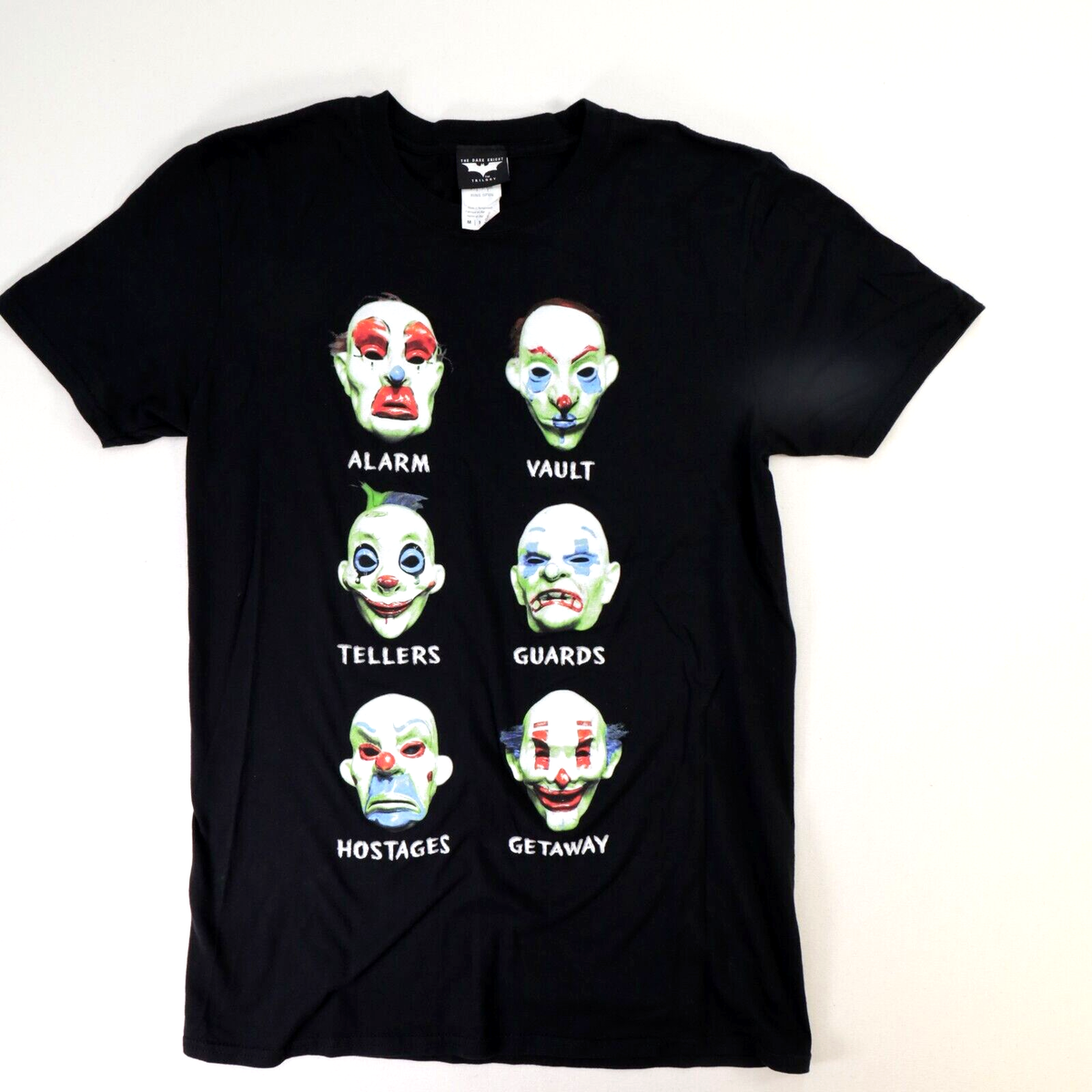 Vintage The Dark Knight Joker Bank Heist Masks Batman Shirt Vintage The Dark Knight Joker Bank Heist Masks Batman Shirt