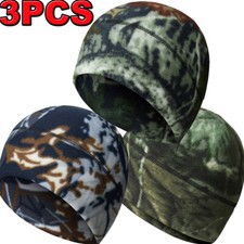 3PCS Winter Fleece Warm Tactical Skull Beanie Cap for Cold Weather Anti Cold Hat