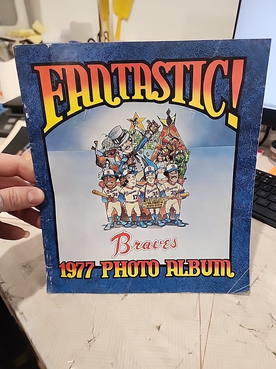 1977 Atlanta Braves Photo Album Niekro/Capra/Camp/Pocoroba (H488