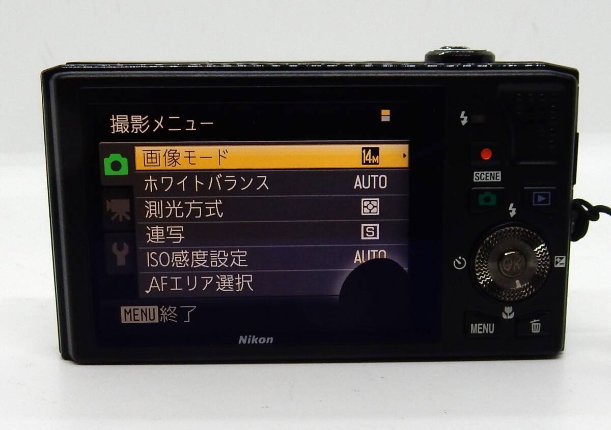 Nikon Coolpix S8000 Black 10X Wide Compact Digital Camera Nikon Coolpix S8000 Black 10X Wide Compact Digital Camera