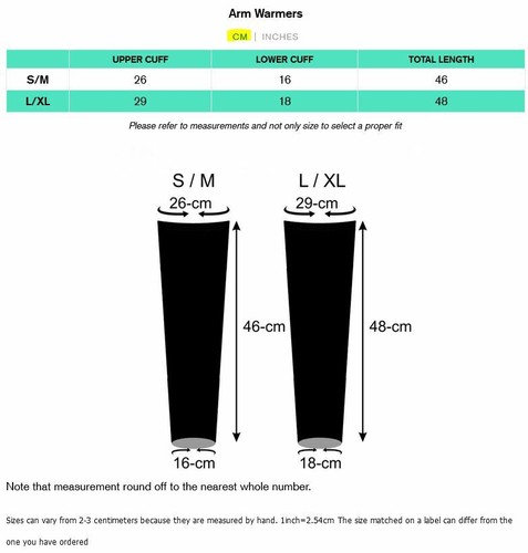 Par de calentadores de brazo de ciclismo protección solar UV lycra compresión mangas transpirables - Imagen 12 de 14