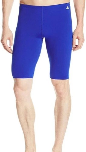 adidas Men's 9" Jammer Swim Shorts Royal Blue Swimwear Size 38" - Picture 17 of 17