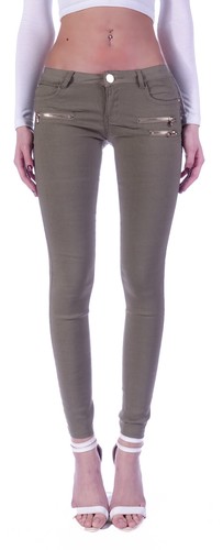 Damen Jeggings Jeans Leggings Hüftjeans Stoffhose Röhrenjeans MEGA STRETCH B55 - Bild 3 von 23