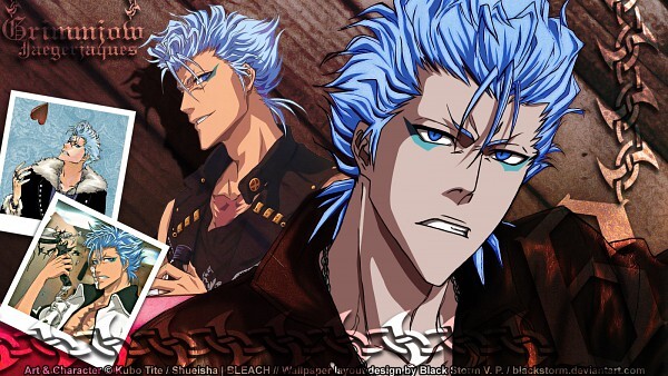 Anime Espada Grimmjow Jeagerjaques Papel Pintado Facebook Cosido Juego Mat Escritorio