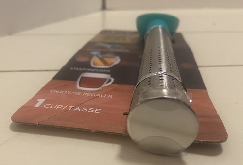 2 in 1 Measuring Spoon and Tea Scoop Infuser Primula 1 Cup Steep Teal PISTE-2101 - Picture 6 of 12