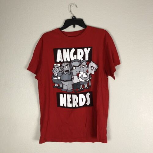 The Simpsons Angry Nerds Shirt Size Large