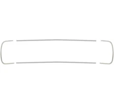 1971 1972 Mustang Grille Trim Molding Set Upper +Lower+Right+Left 4 PCS