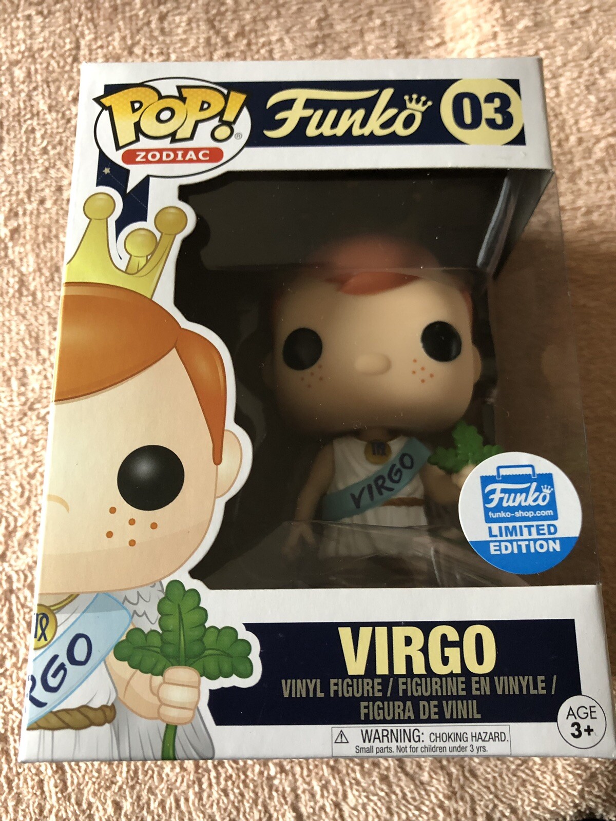 VIRGO Funko Pop Figura in vinile 03 Funko Shop Edizione ZODIAC Star Ltd segno Frossody VIRGO Funko Pop Figura in vinile 03 Funko Shop Edizione ZODIAC Star Ltd segno Frossody