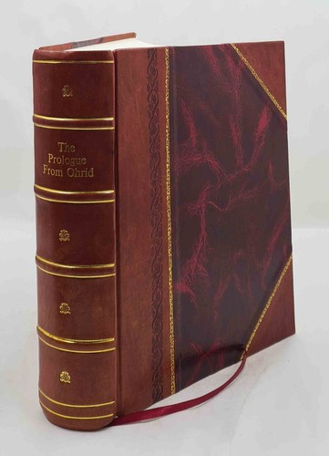 The Prologue From Ohrid 1926 By Bishop Nikolai Velimirovich [Leather Bound] - Picture 1 of 11