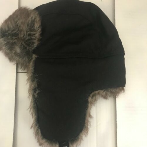 Sombrero de invierno trampero liso para hombre L/XL NUEVO CON ETIQUETAS - Imagen 7 de 7