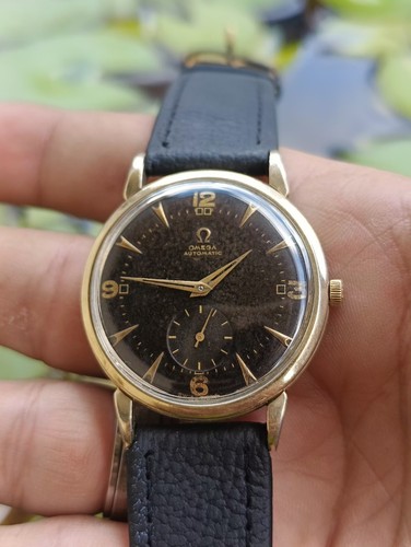 Omega Ref 2398-2 cal 332 signed Wadsworth (tropical dial Very rare) - Picture 5 of 16