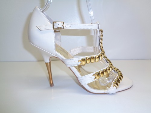 INC International Concepts Size 8 M LORNA Bone White Sandals New Womens Shoes - Picture 2 of 12