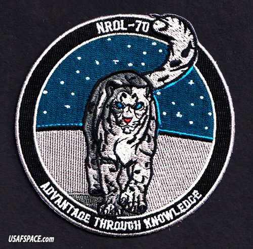 Authentic NROL-70-DELTA IV-H ULA USSF DOD NRO Classified SATELLITE Mission PATCH - Picture 3 of 4