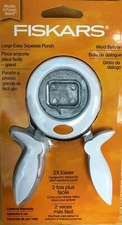 Fiskars Large Easy Squeeze Punch - Word Bubble Balloon #174260 New