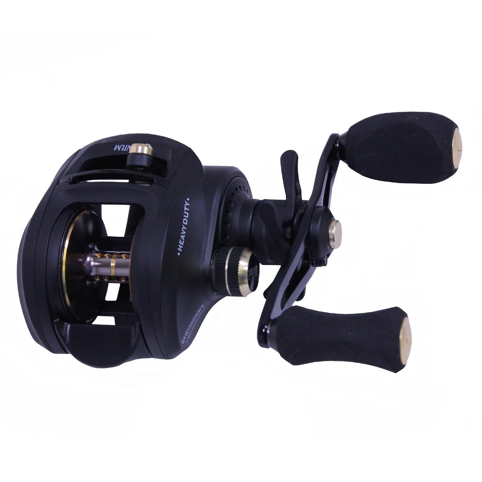 Zebco Quantum Smoke Heavy Duty Baitcast Reel 6.6 1, 7 Bearing, Right Hand Zebco Quantum Smoke Heavy Duty Baitcast Reel 6.6 1, 7 Bearing, Right Hand
